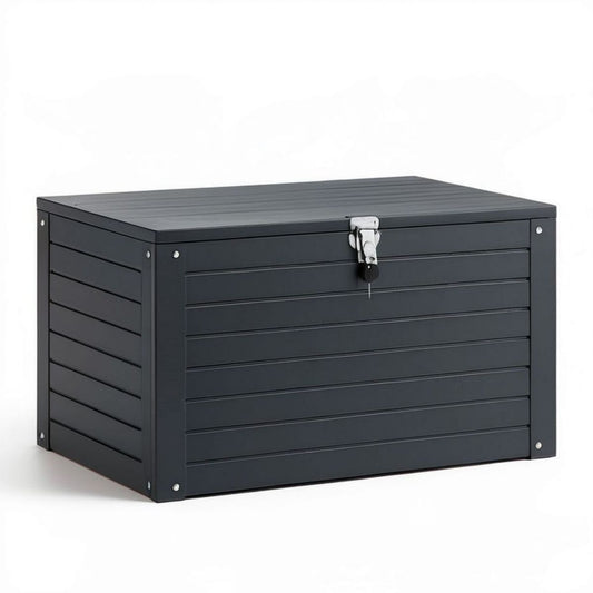 Abschliessbare Stahlbox 70 x 45 x 40 cm Anthrazit